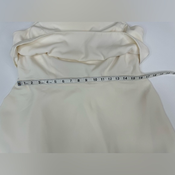NWT Anthropologie X BHLDN Jill Stuart Barrett Ivory Mini Dress Womens Size 12 - Picture 10 of 12